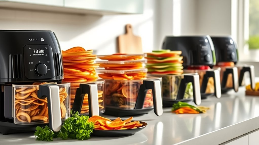 top dehydrating air fryers