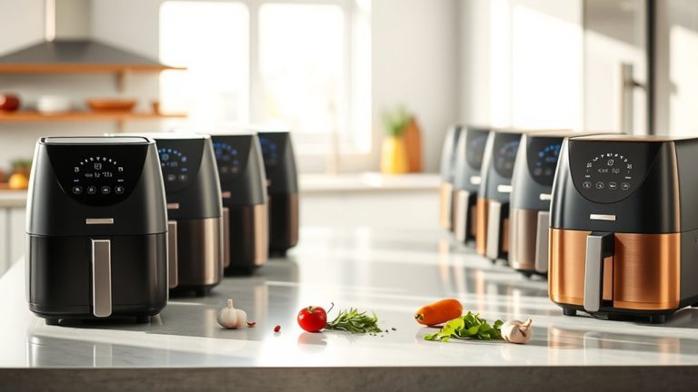 top double door air fryers