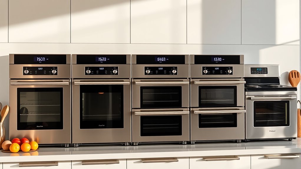 top double oven air fryers