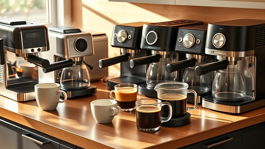top drip espresso machines