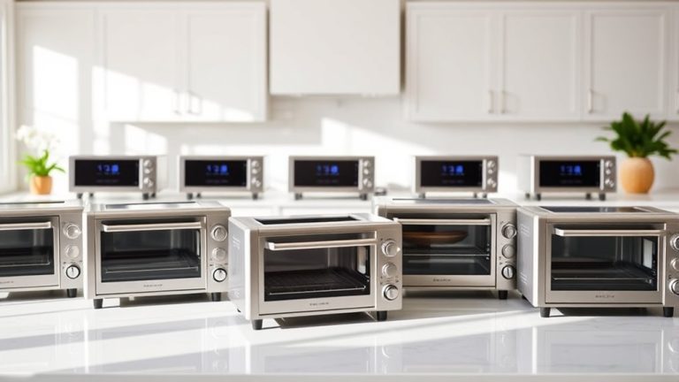 top easy clean toaster ovens