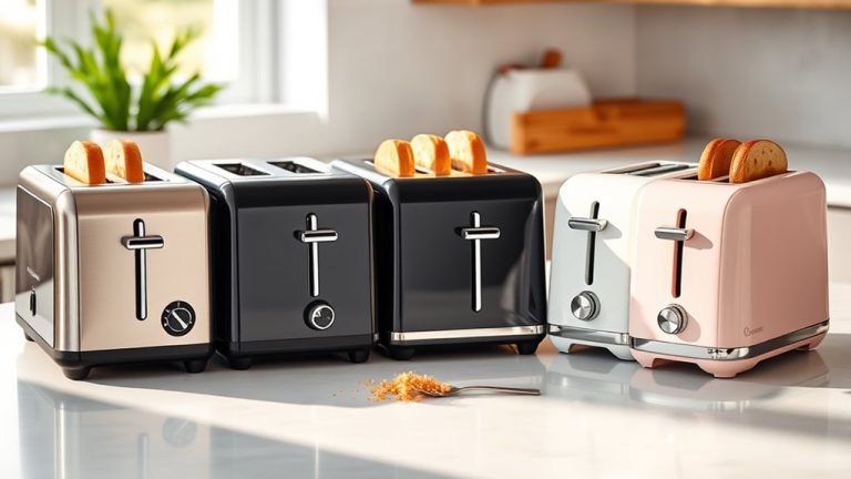 top easy clean toasters
