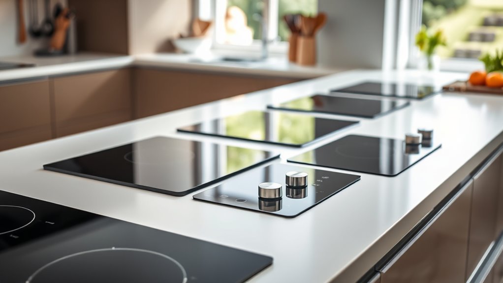 top electric glass stoves