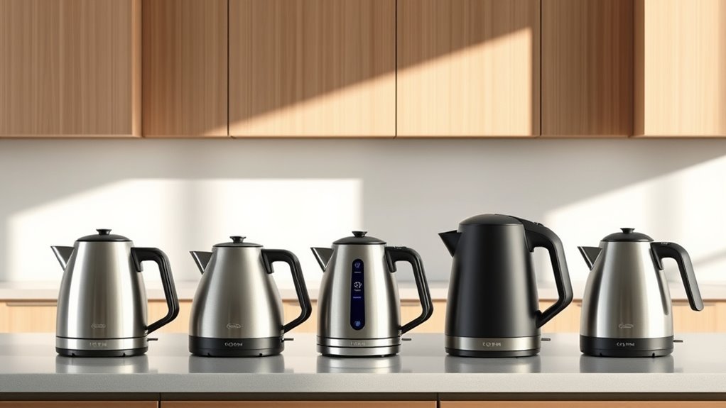 top electric kettle styles