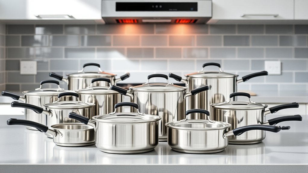 top electric stove cookware