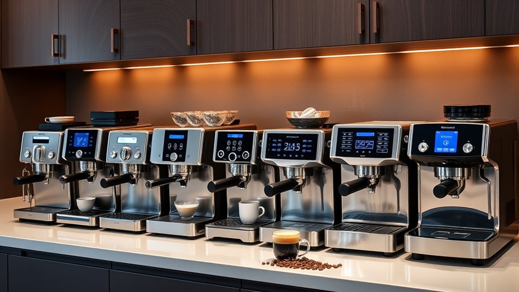 top espresso coffee machines