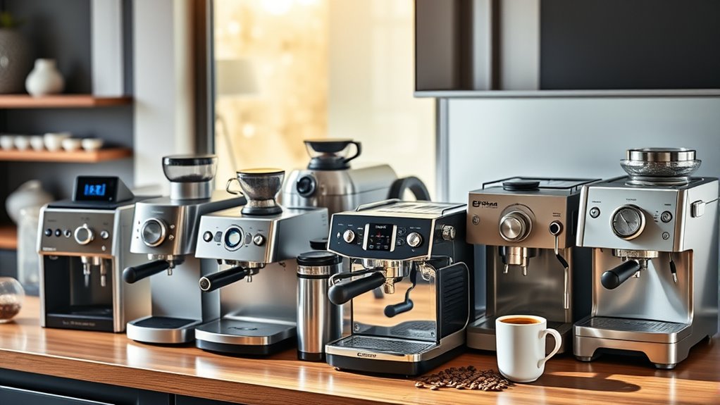 top espresso coffee machines