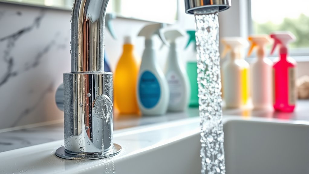 top faucet lime removers