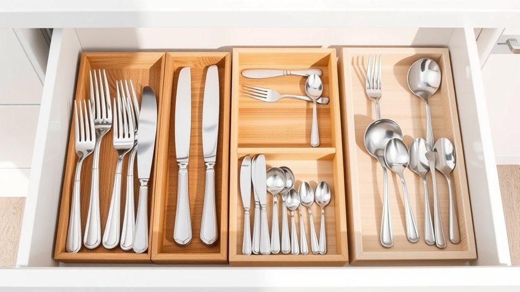 top flatware tray options