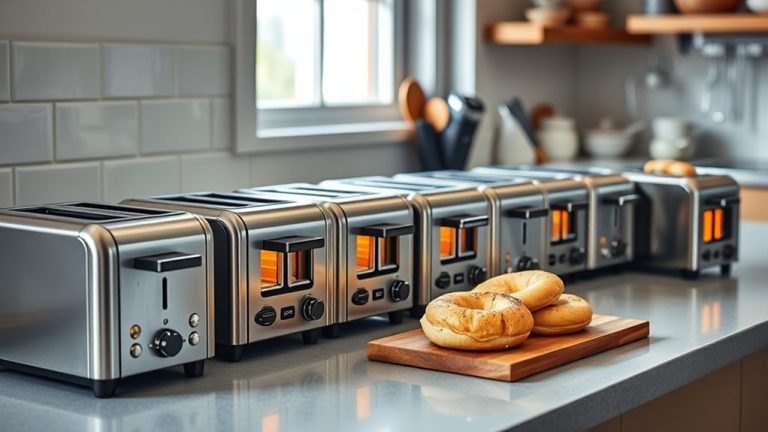 top four slice bagel toasters