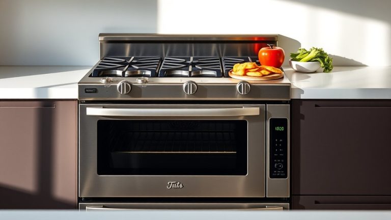 top gas ranges with air fryer