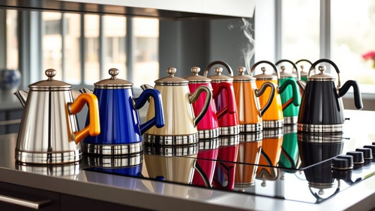 top glass stove kettles