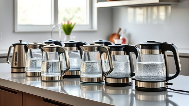 top glass tea kettles