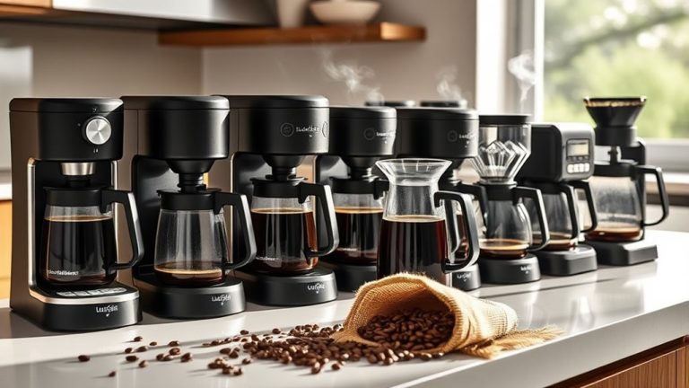 top grinder drip coffee makers