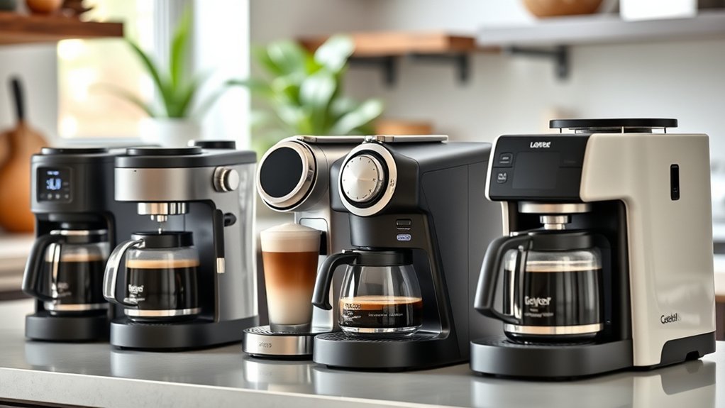 top hot cold coffee makers