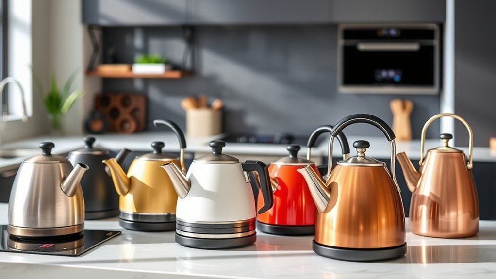 top induction tea kettles