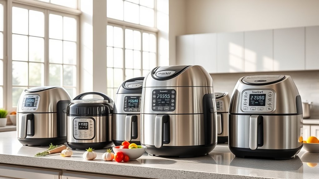 top instant pot air fryer combos