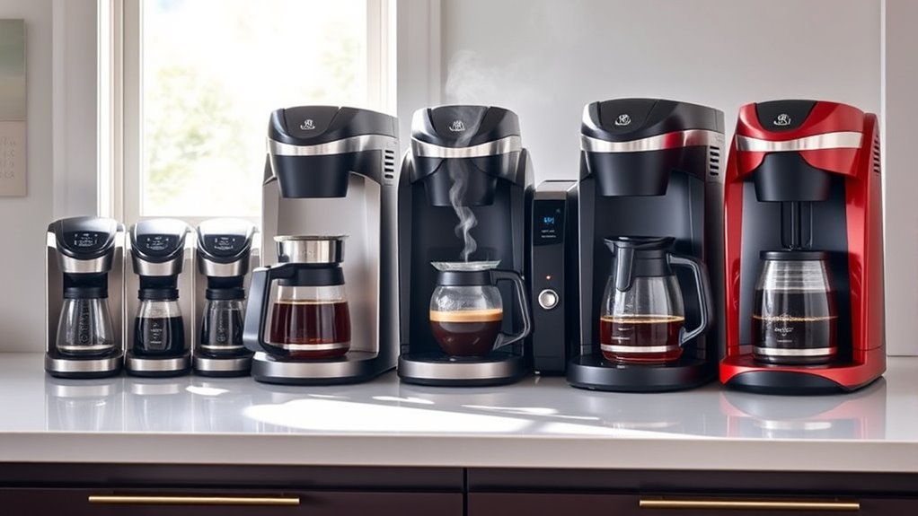 top k cup carafe coffee makers
