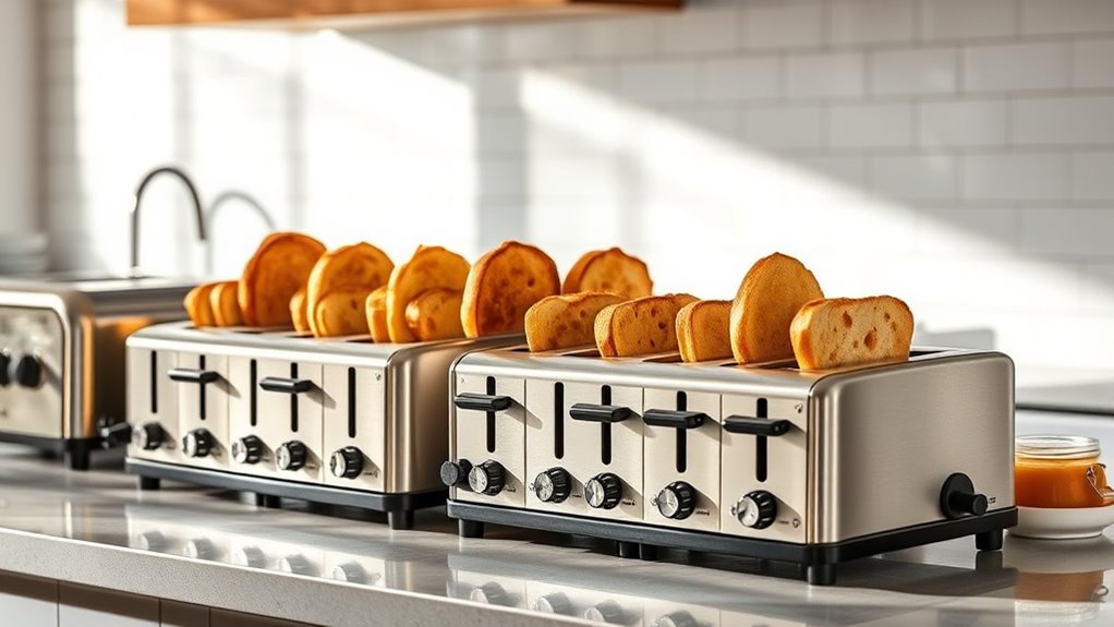 top long slice toasters