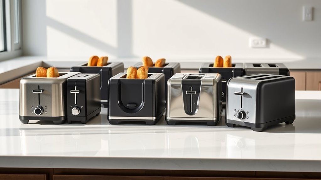top long slice toasters