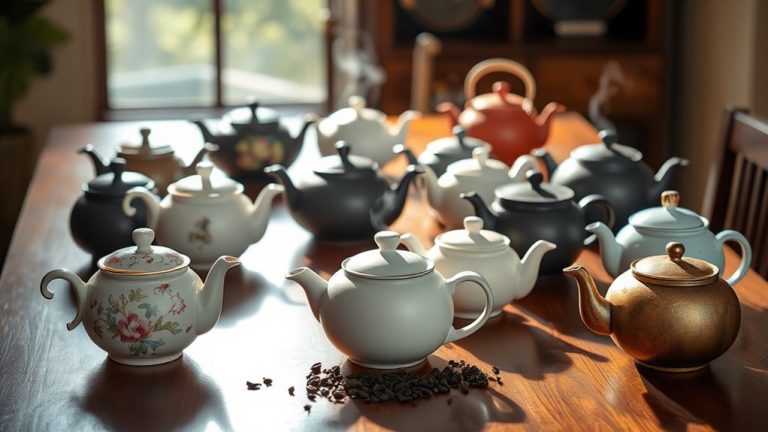 top loose tea teapots