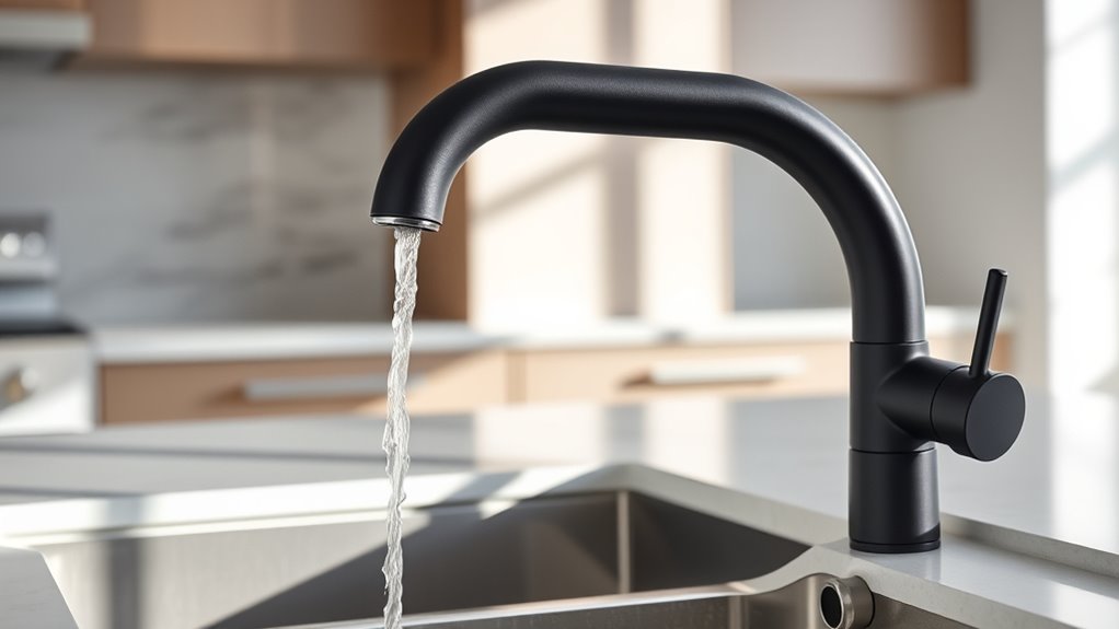 top matte black faucets