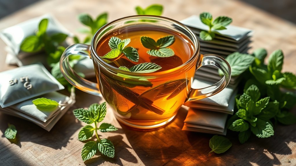 top mint tea selections