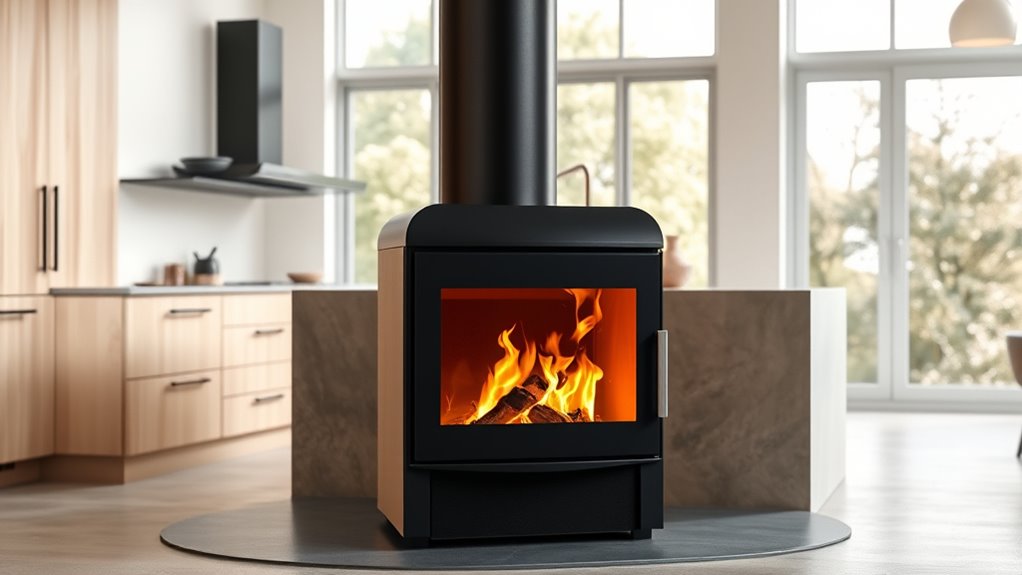 top modern wood stoves