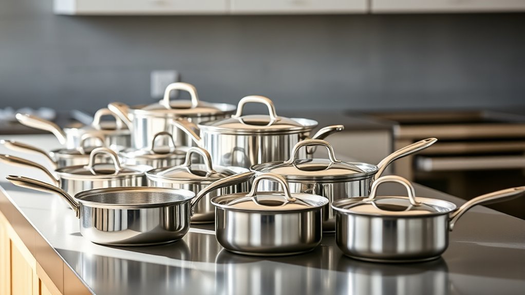 top non stick stainless steel cookware