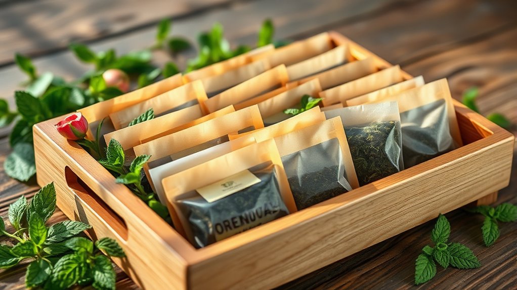 top organic green tea bags