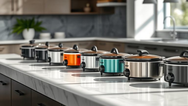 top oval slow cookers