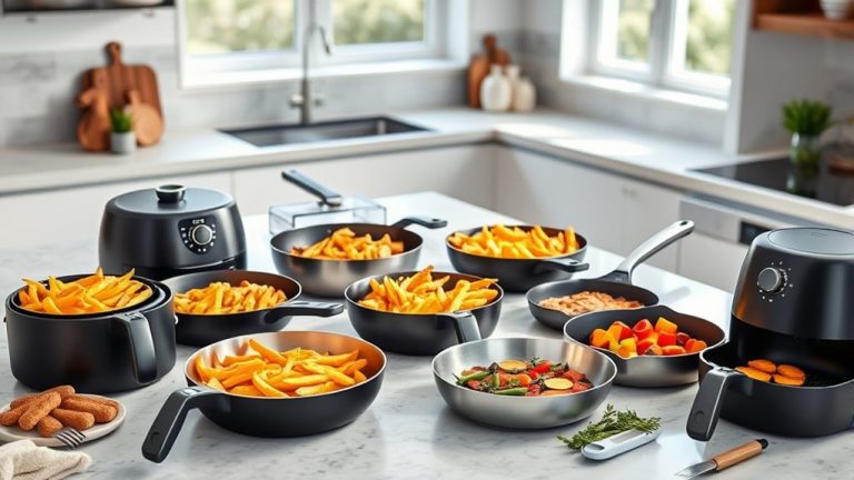 top oven air fryer pans