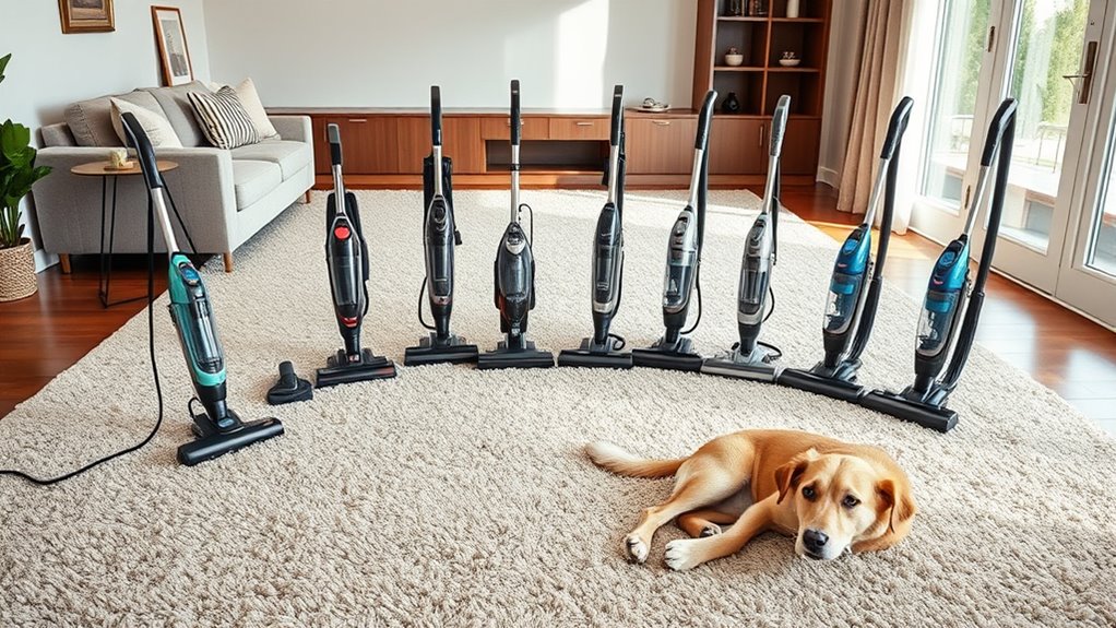 top pet hair carpet vacuums