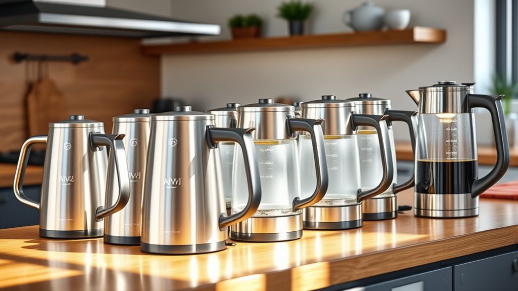 top plastic free electric kettles