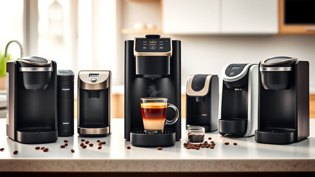 top pod free coffee makers
