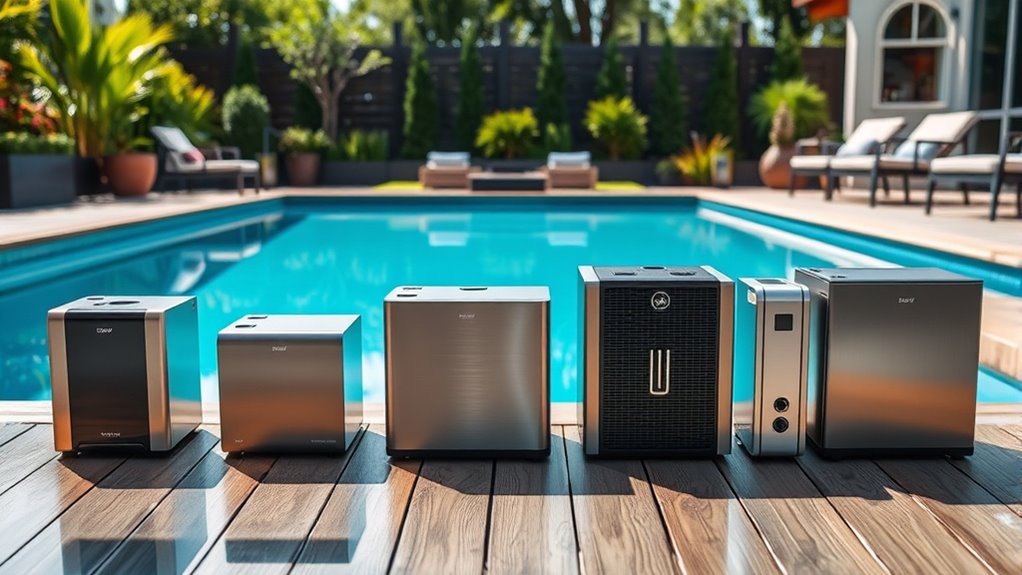 top salt cell pool generators