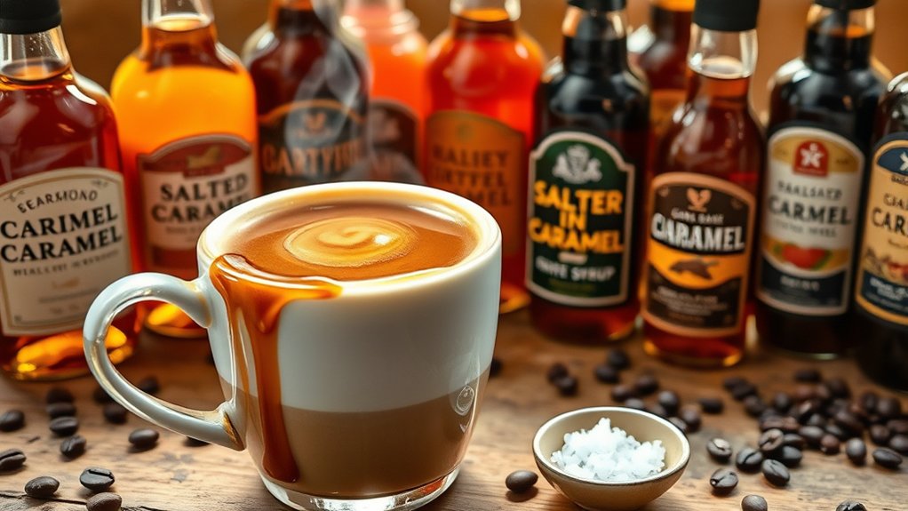 top salted caramel syrups