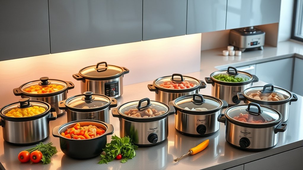 top saute slow cookers