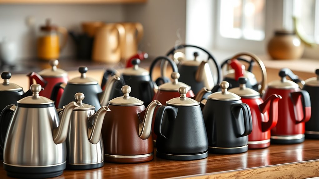 top small whistling kettles
