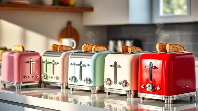 top smeg 4 slice toasters
