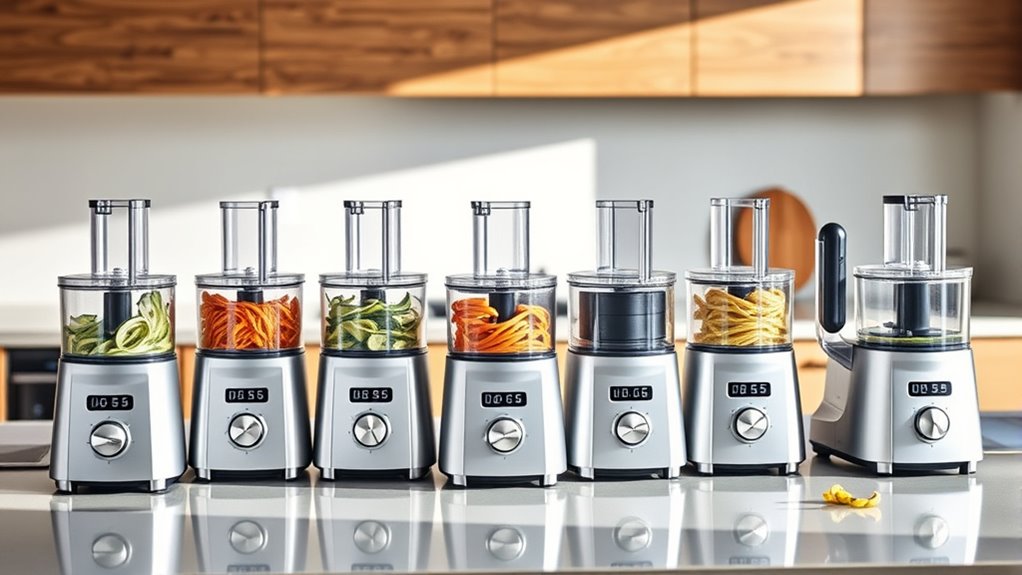 top spiralizer food processors