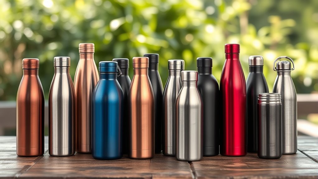 top stainless steel bottles