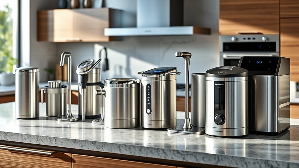 top stainless steel cleaning appliances