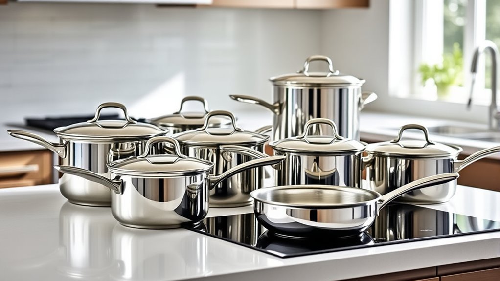 top stainless steel cookware