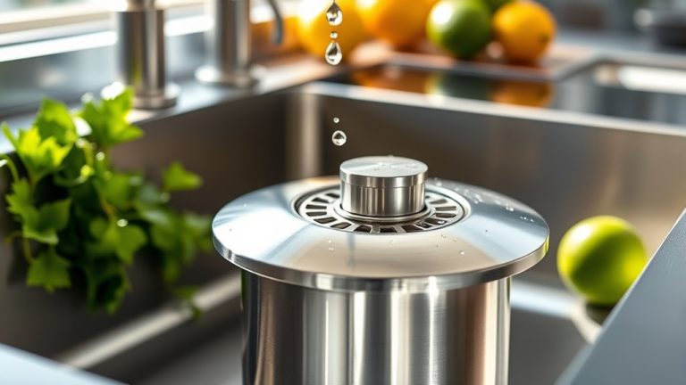 top stainless steel disposals
