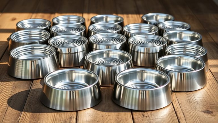 top stainless steel dog bowls