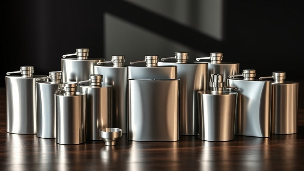 top stainless steel flasks