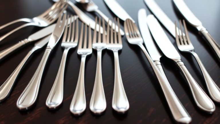 top stainless steel flatware