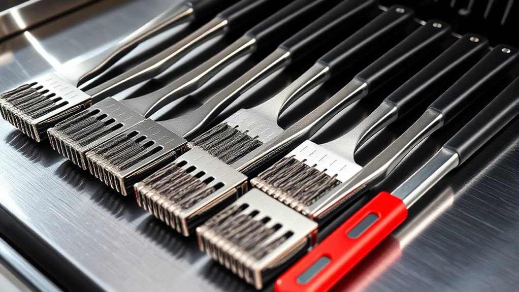 top stainless steel grill brushes