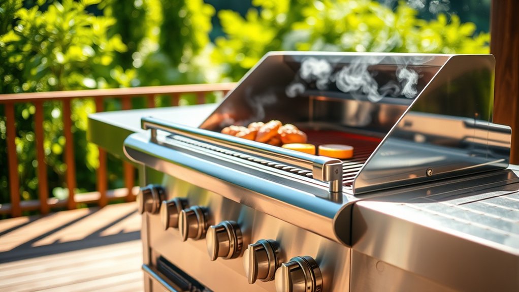 top stainless steel grills